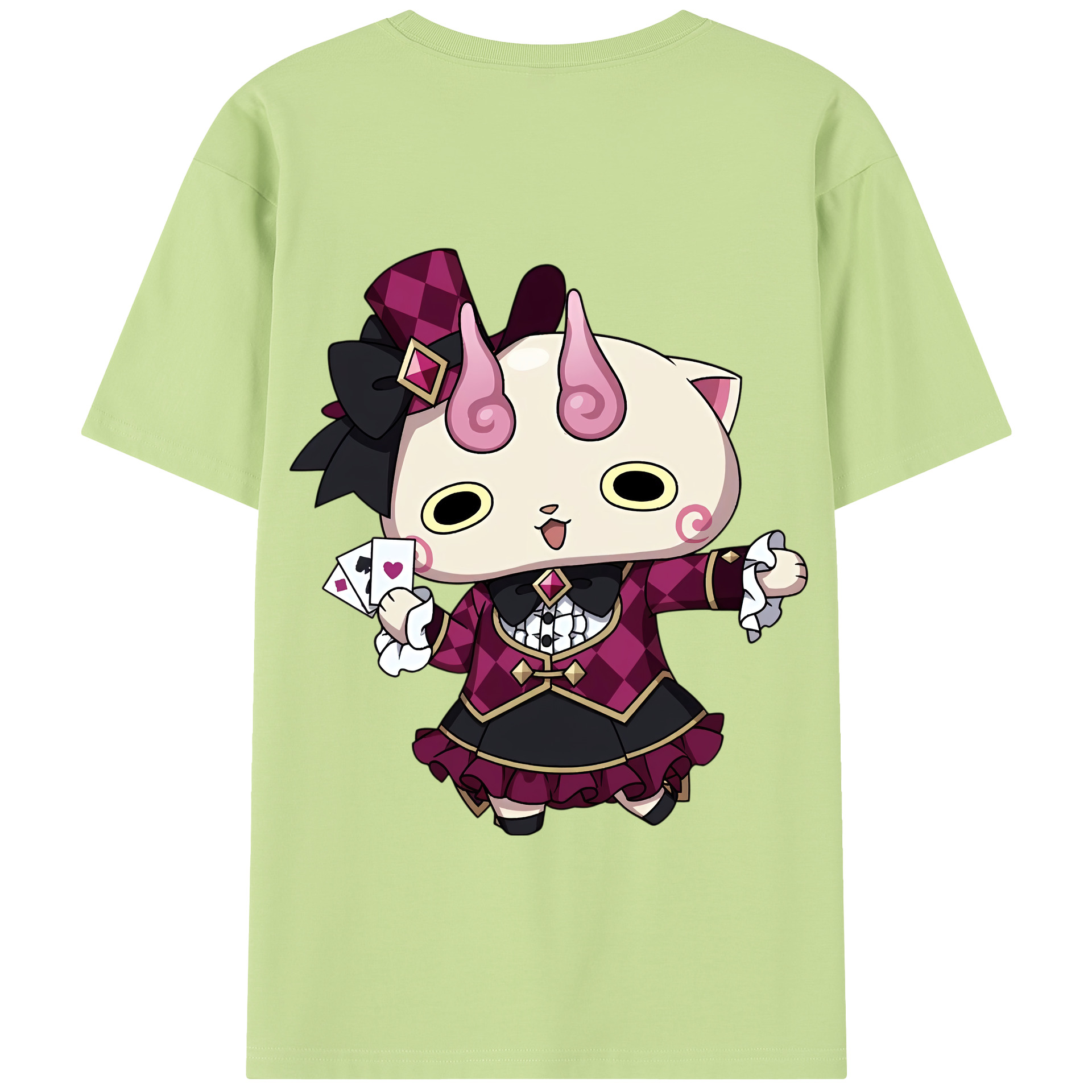 （画像用） 妖怪ウォッチ Yo-kai Watch 綿100％半袖Tシャツ（背面プリント）